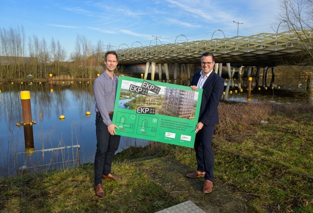 Director Essent Infrastructure Solutions Walter Grootveld bij de Dieze