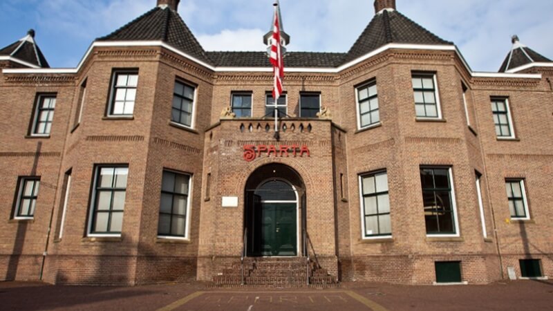Gebow in Sparta Rotterdam.