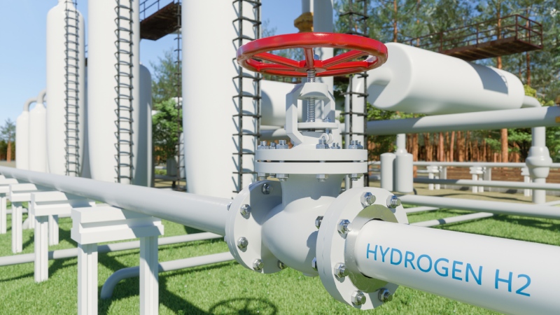 Groene waterstof leidingen